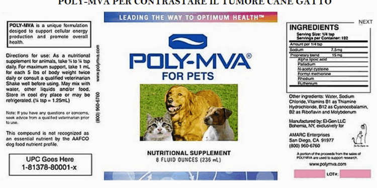 Aiutare cane con tumore