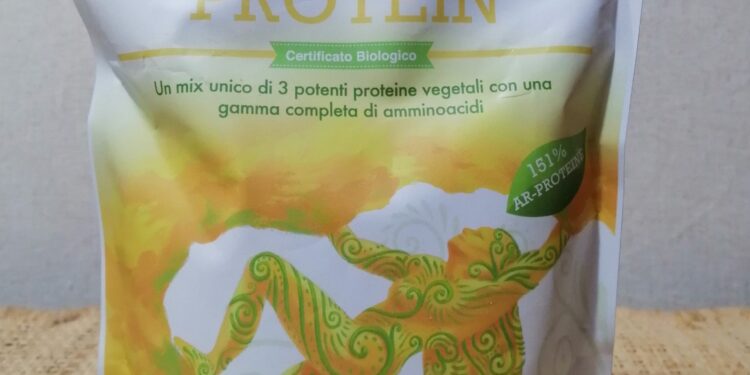 Proteine vegetali in polvere