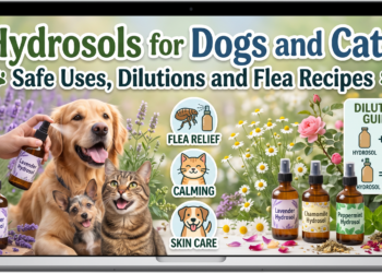 Hydrosols for Dogs and Cats Safe Uses, Dilutions and Dosages