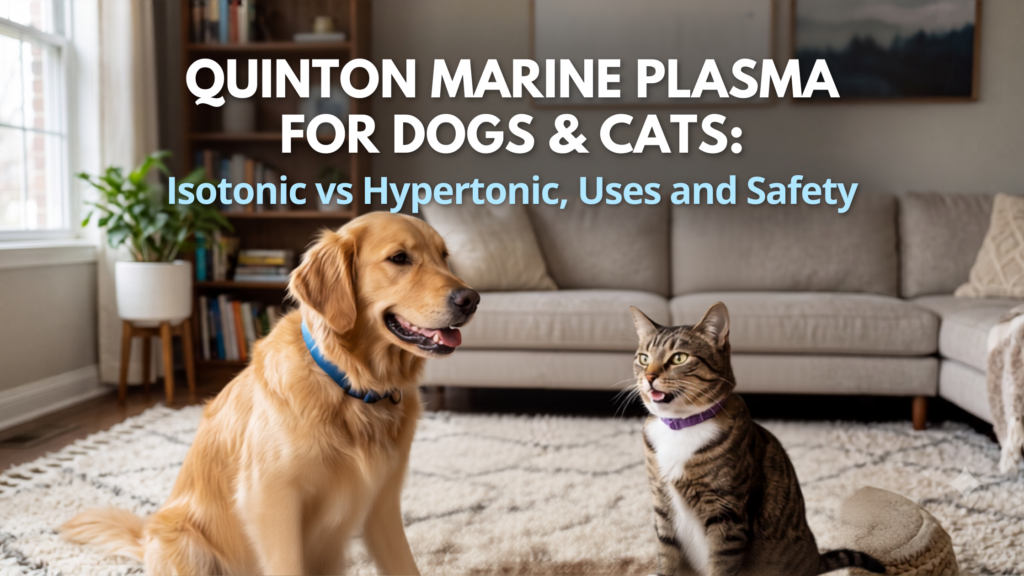 Quinton Marine Plasma for Dogs and Cats